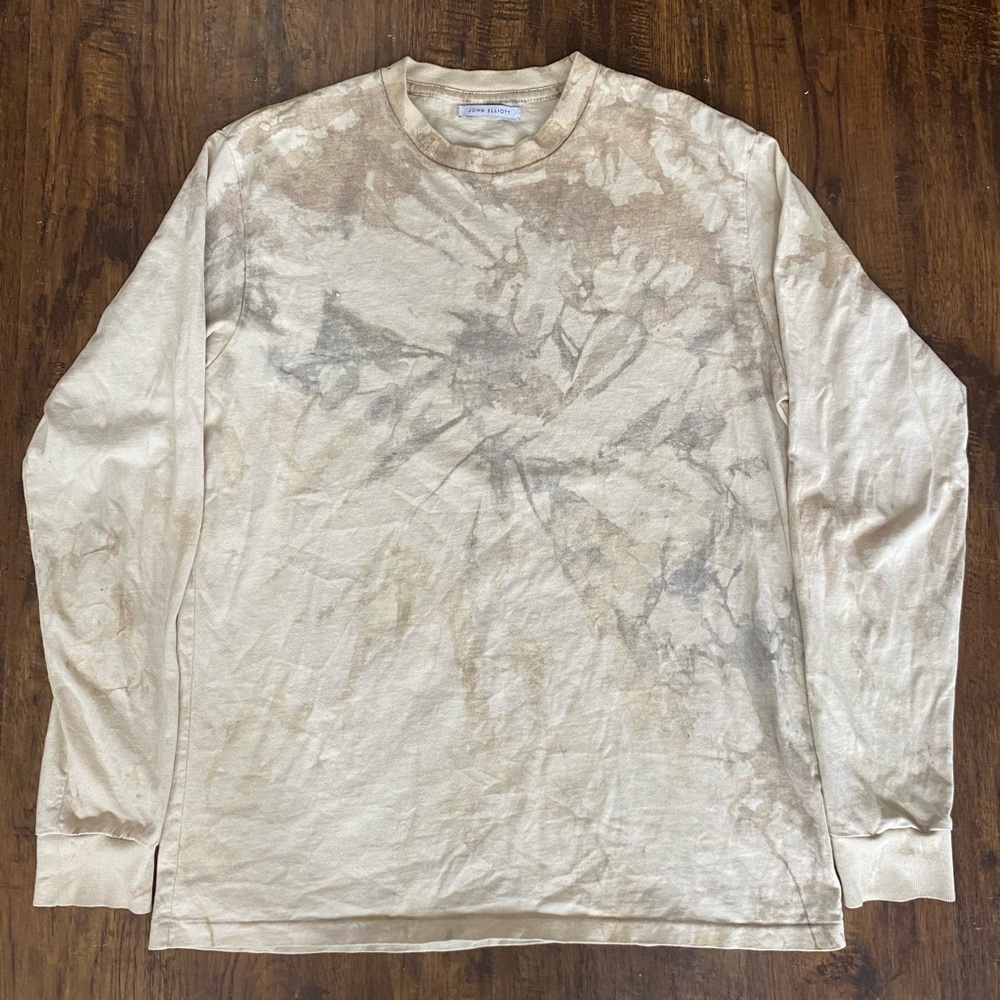 John Elliott Long Sleeve Acid Wash T-shirt